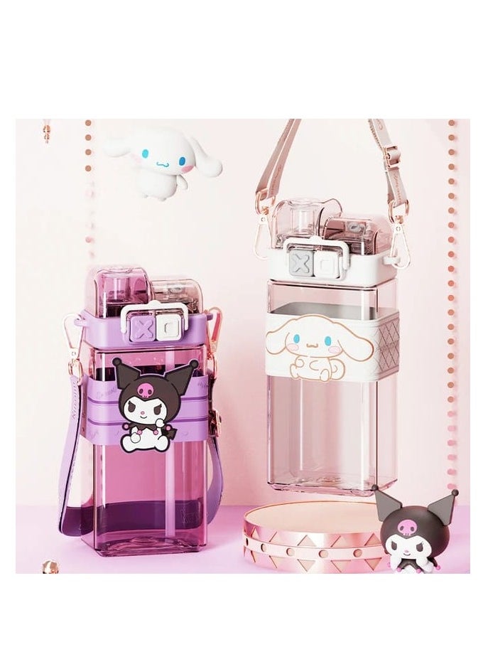 Generic - 580 ml baby bottle with beautiful baby drawings - multiple colors and shapes - Image 1