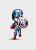 PANDORA Marvel The Avengers Captain America Charm