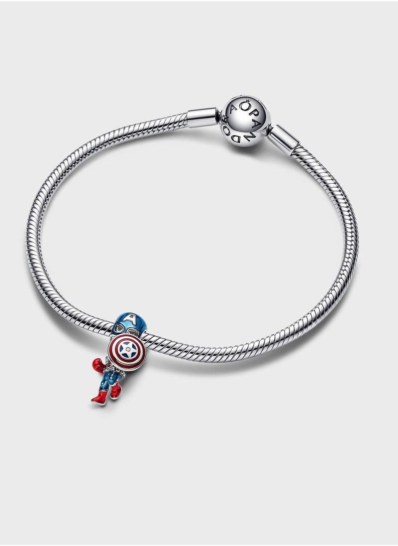 PANDORA Marvel The Avengers Captain America Charm  - Image 3