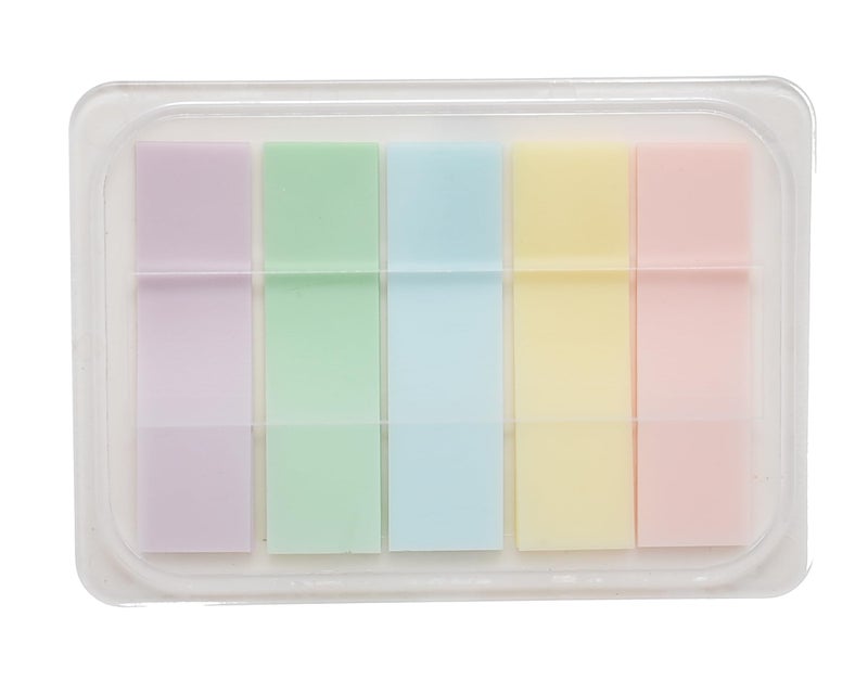 M.G M&G Sakura Time Sticky Notes, Colorful Flags, 5 Colors, 20 Sheets, Strong Adhesive - Image 4