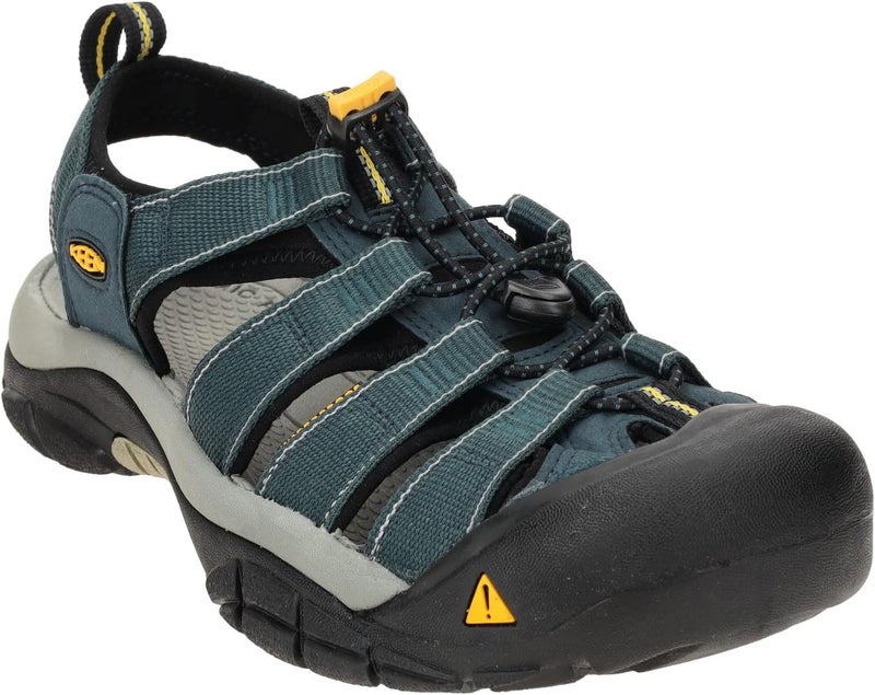 KEEN Men's Newport H2 Closed-Toe Water Sandals - Navy/Medium Grey, Outdoor Sport Sandals - Image 4