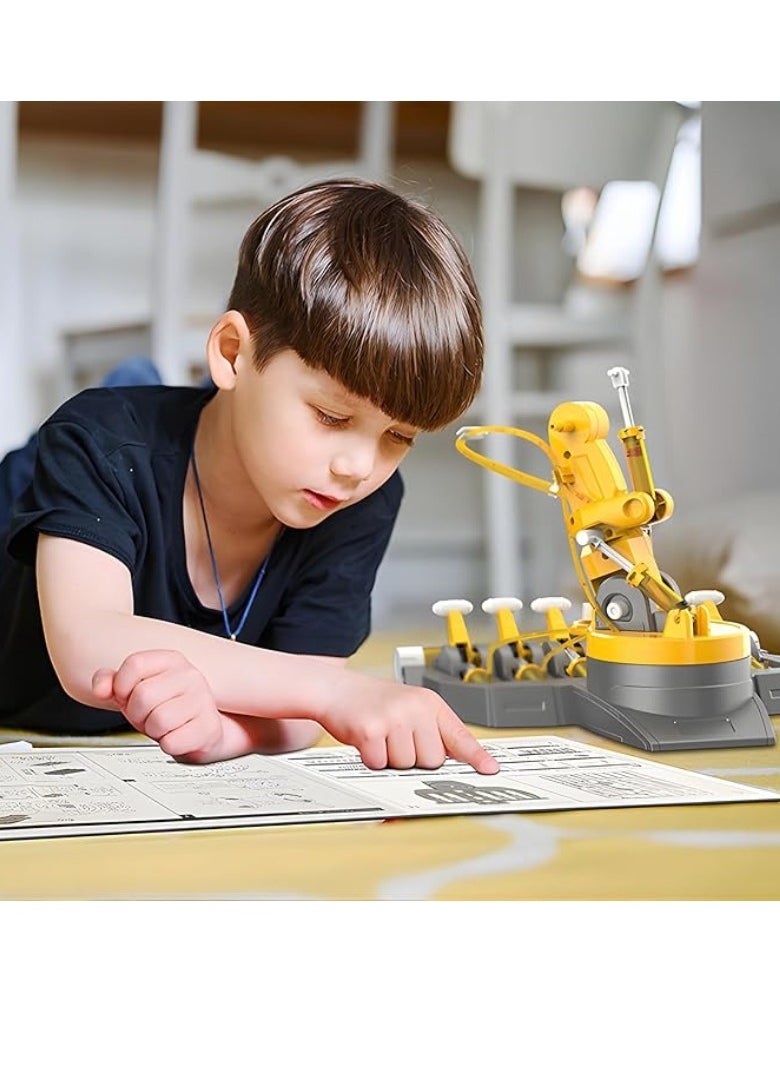 M MIAOYAN - TEM toys, aquatic robot arm kit, robotic arm, engineering kit, robotics kit, kids science kit, science experiment toys STEM projects for kids aged 8+ - Image 1