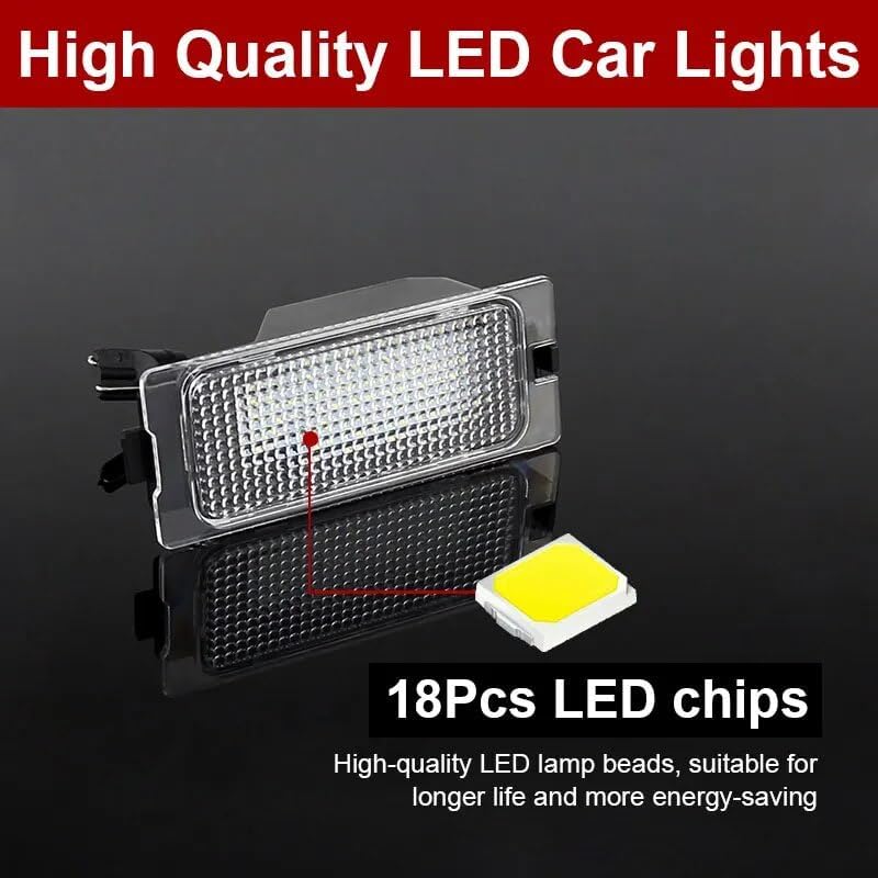 DEMULAX 2Pcs Error Free License Plate Light for Ford - Image 3