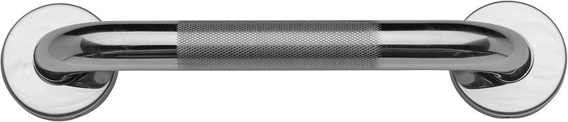 Croydex AP500541 300 mm Safety Support Rail Stainless Steel Grab Bar with Anti-Slip Grip for Bathroom - Image 5