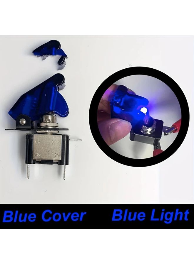 Green LED Light Toggle Switch For Cars 12V 20A On Off Rocker Control Easy Install - Image 5