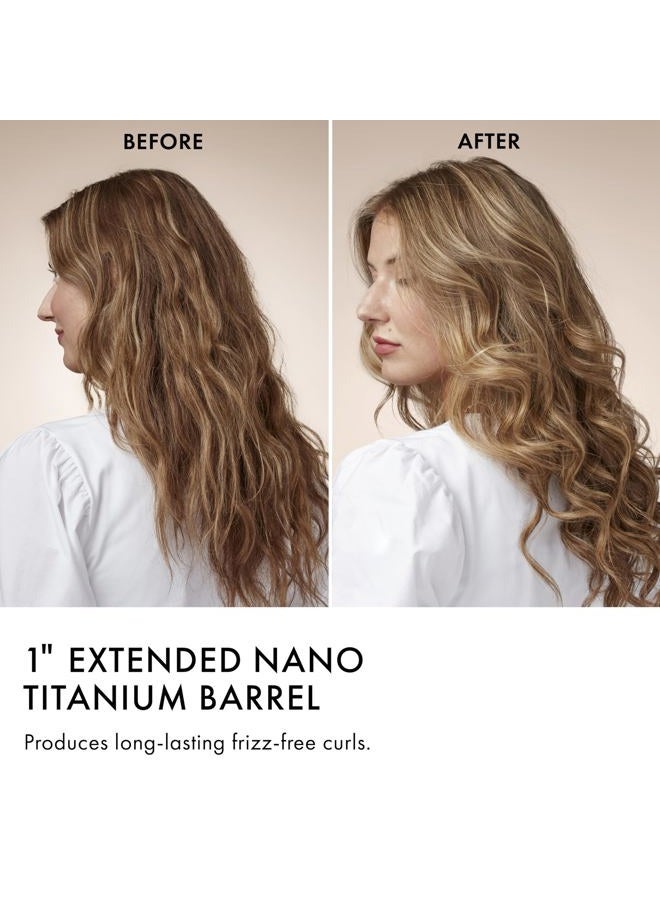 BaBylissPRO Nano Titanium Extended Barrel Curling Iron, Hair Styling Tools & Appliances, BNTW100XLUC - Image 4