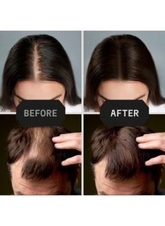 Striking Viking Striking Viking Hair Fibers for Thinning Hair - Hair Building Fibers (Black) 28g - Naturally Derived Formula - Long Lasting Hair Powder for Undetectable, Thicker Looking Hair for Men & Women  - Image 4
