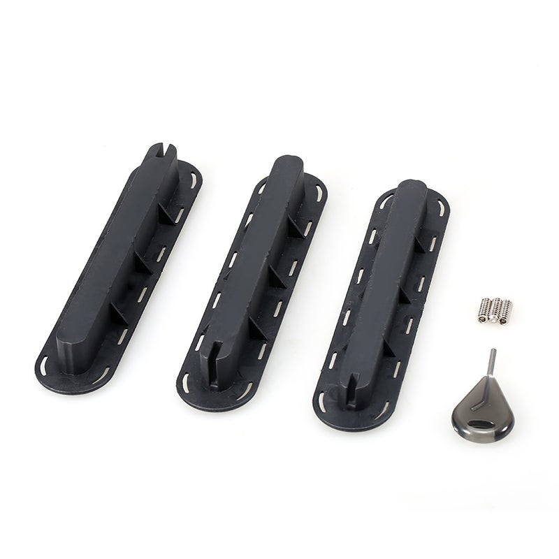 3 Pack Future Tri Fins Box Plugs Fin Base SUP Screw Surf Fins Plugs Set Extra Fin Key Fin Screws - Image 1