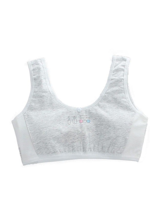 Muyixin 4 Packs Bras for Girls Cotton Seamless Training Sports Bra with Adjustable Teens Big Girls Thin Padded First Bra  - Image 2