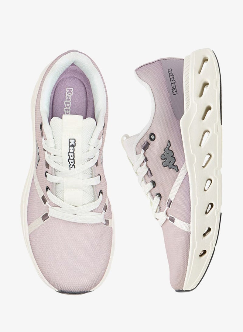 أحذية رياضية نسائية برباط وتفاصيل شعار - view 3