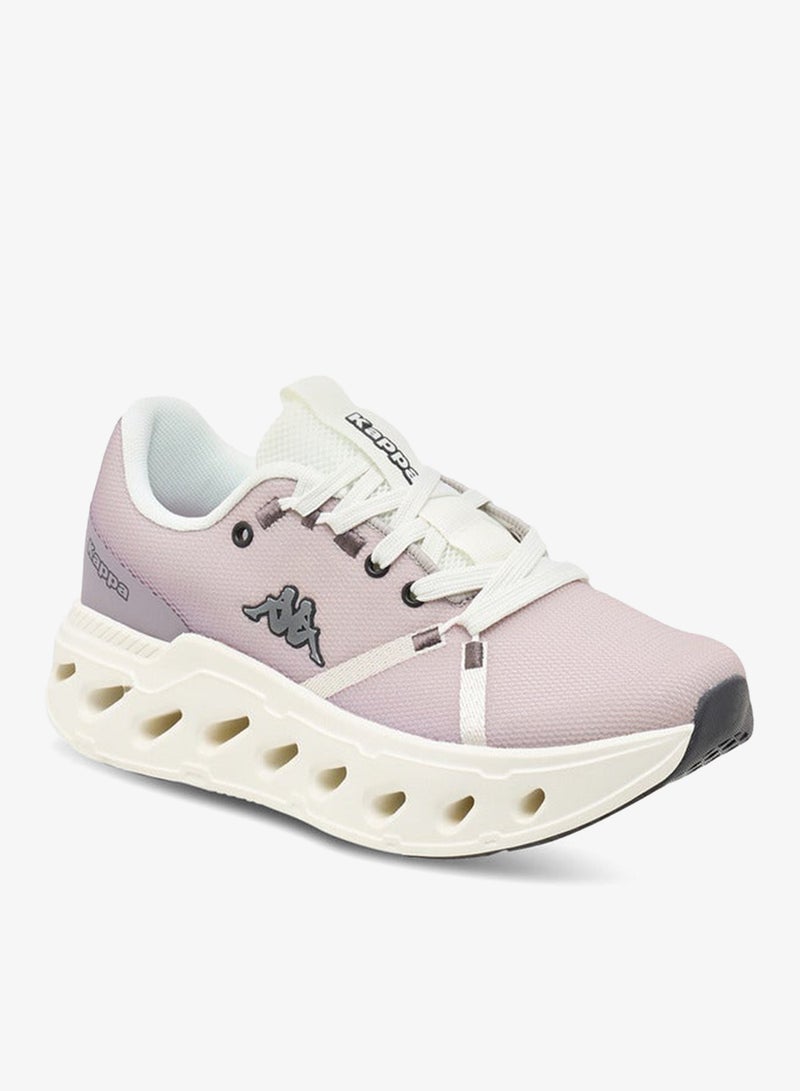 أحذية رياضية نسائية برباط وتفاصيل شعار - view 2