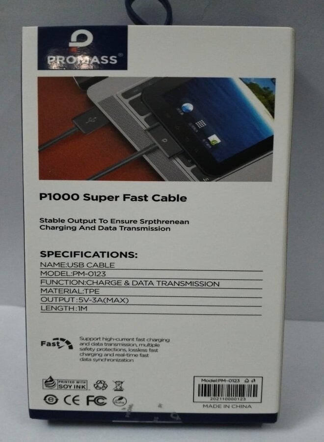 PROMASS For All P1000 Ports Fast Charging Devices. - Image 3