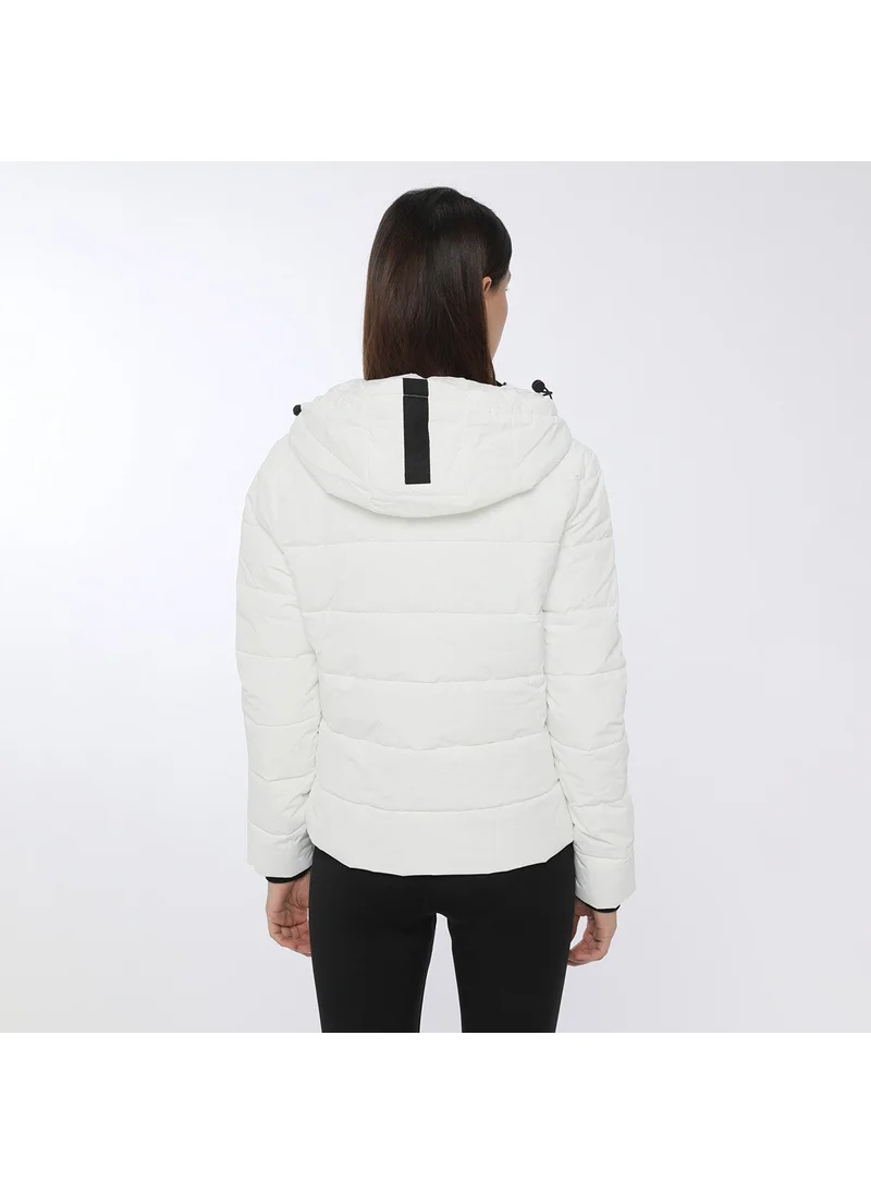 LUMBERJACK Apresque Coat White Women's Short Coat