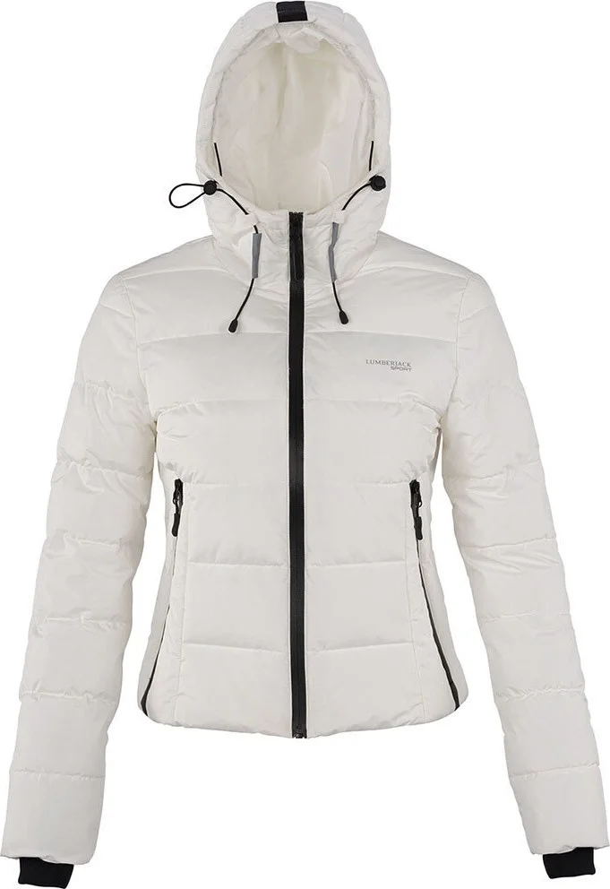 لامبرجاك Apresque Coat White Women's Short Coat