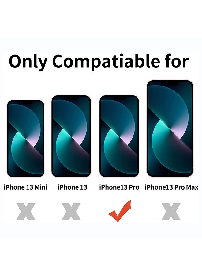 O Ozone Military Grade Clear Case Compatible With iPhone 13 Pro| Transparent Shockproof Protective Cover | Anti-Yellow Hard PC + Soft TPU Hybrid Case | Drop Protection & Slim Design - Image 2