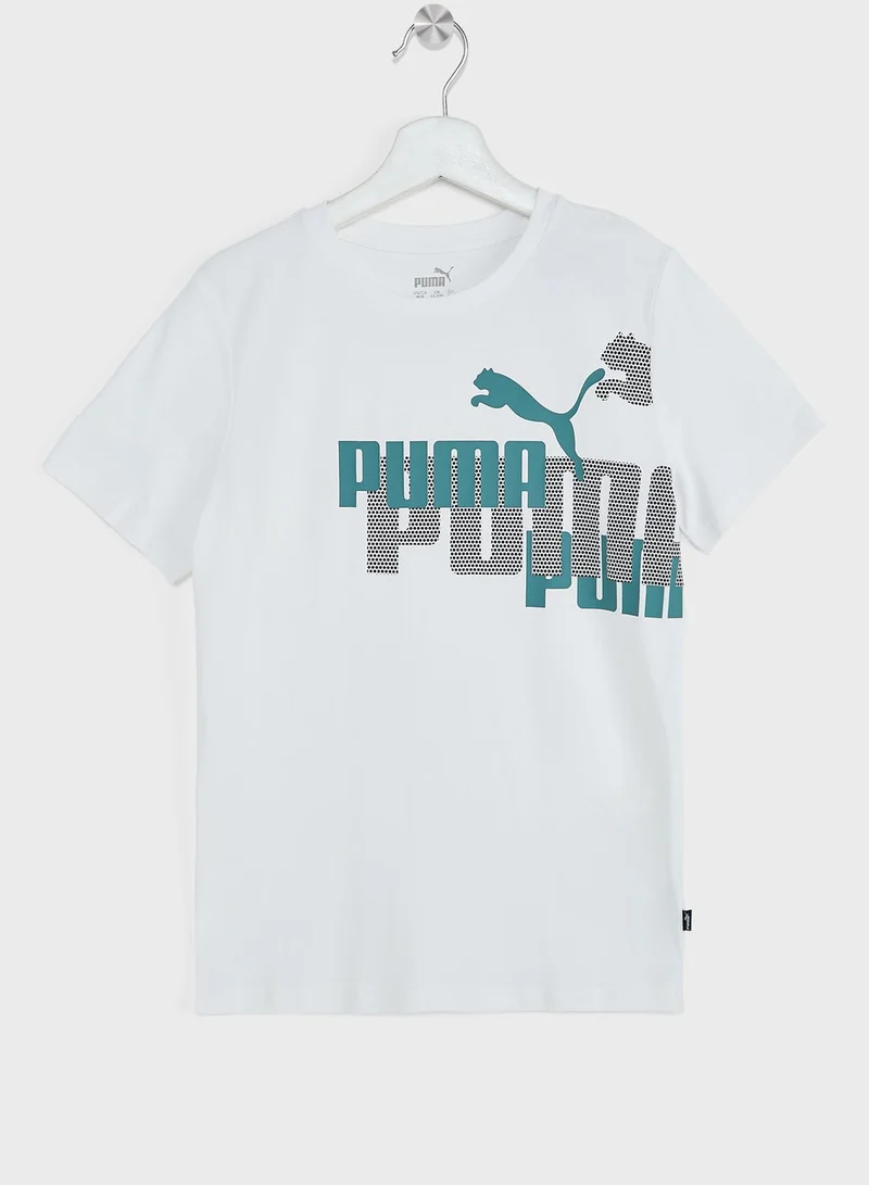 PUMA Youth Essential Logo Power T-Shirt