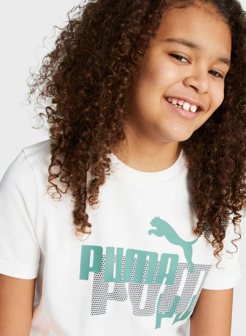 PUMA Youth Essential Logo Power T-Shirt
