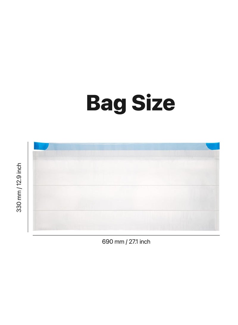 Neakasa M1 Open-Top Self-Cleaning Cat Litter Box Trash Bags. Replaced Waste Bags-2 Rolls (30 Bags) Cat Litter Waste Receptacles Bags for M1 Open-Top Self-Cleaning Cat Litter Box [10-14 Days Estimated Use For Each Bag]  - Image 2