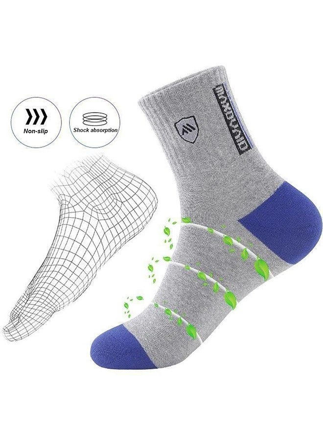 We Happy 6 Pairs Cotton Socks for Men and Women - High Quality Breathable Casual Sports Athletic Footwear, Assorted Colors  - Image 5