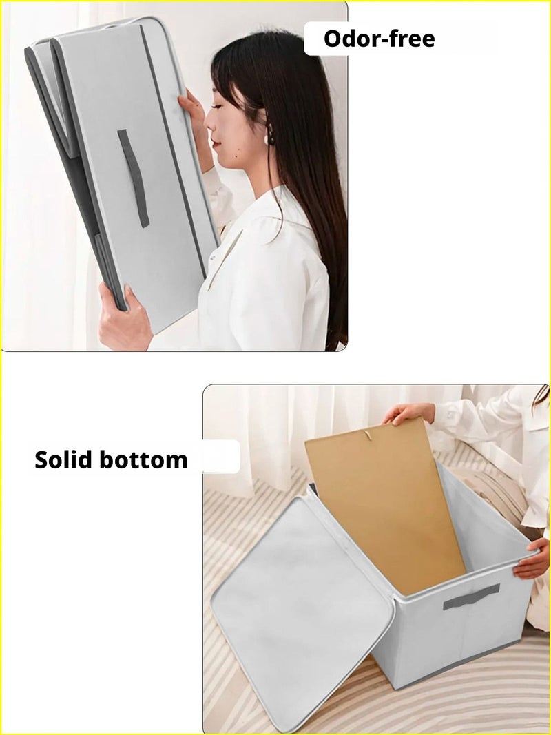 صندوق تخزين فاخر للملابس والأغراض، 50 × 38 × 30 سم - Image 3
