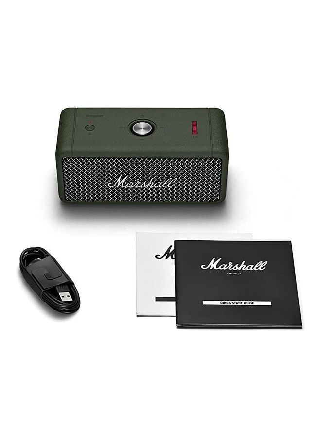 Marshall Emberton Portable Bluetooth Speaker Green - Image 4