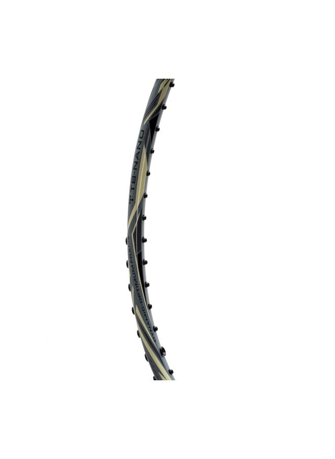 Li-Ning Li‑Ning Blaze 100 Carbon-Fibre Strung Badminton Racket – Gun Metal/Black/Ivory (≈78 g)  - Image 3