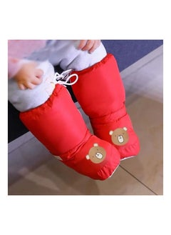 Loquat Suitable For Baby Warm And Comfortable Cotton Shoes 