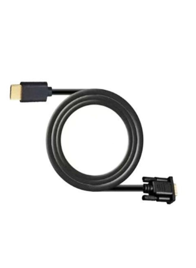 خط تحويل فيديو عالي الدقة جديد من HDMI إلى VGA بطول 1.8 متر، جهاز فك التشفير، توصيل مباشر بالكمبيوتر، شاشة، توصيل وتشغيل - اللون: كابل متكامل من HD إلى VGA (نغمة + كهرباء) 3 متر - Image 5