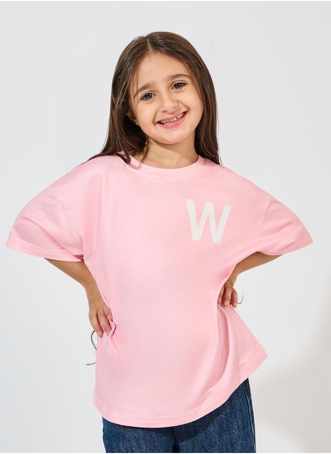 Styli Graphic Back Printed Oversized T-Shirt  - Image 2