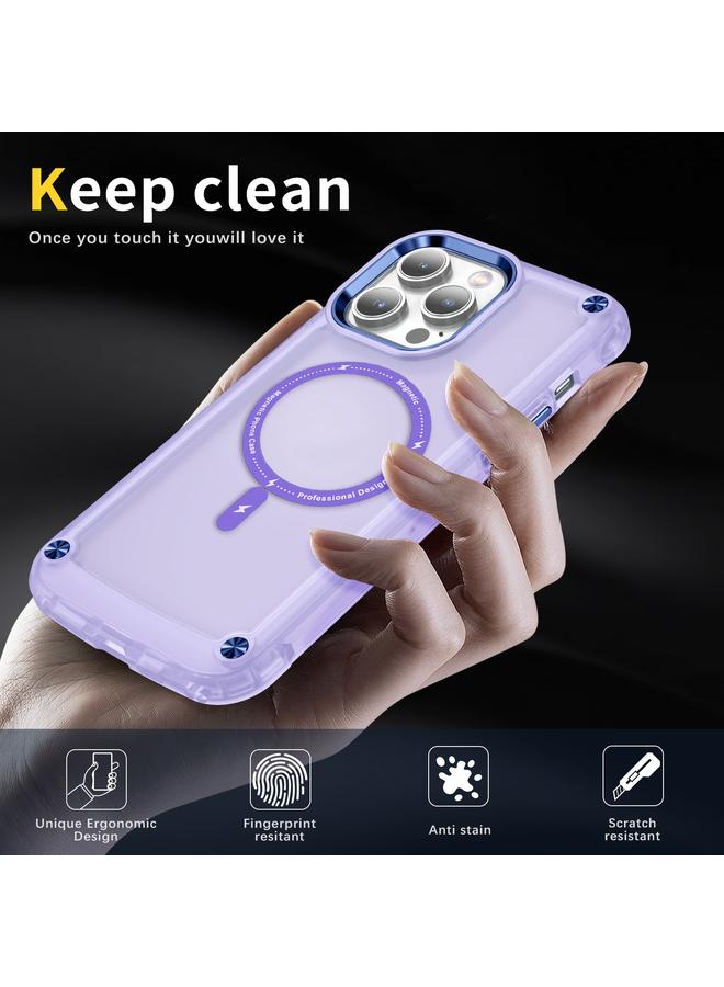 Zaboon Case For iPhone 12 Pro Max Skin Feel TPU + PC MagSafe Magnetic Phone Case - Image 2