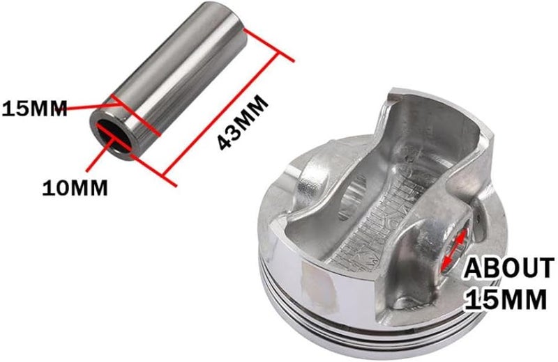 Piston Ring Kit Assembly 300mm Compatible With Cruisym 300 Citycom Z 300i HD 300I ABS - Image 3