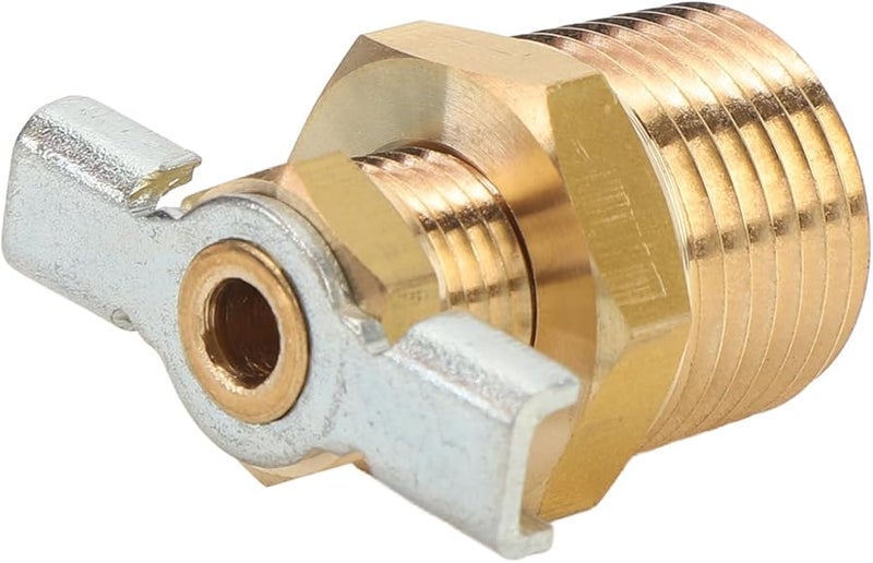 صمام تصريف استبدال سخان المياه من النحاس الأصفر 1 2 NPT لأنظمة السباكة للمقطورات - Image 3