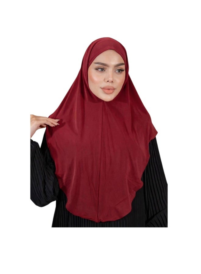 تلبيسه حجاب ماتريال قطن مقاس فضفاض