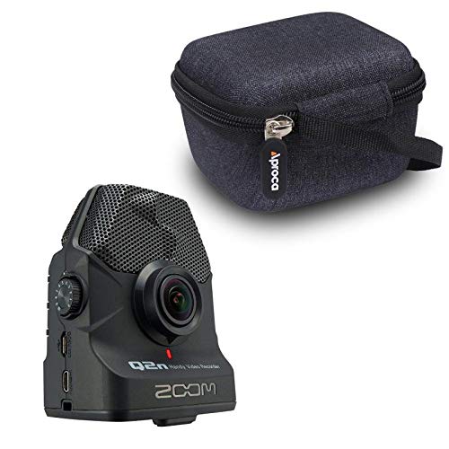 Aproca Hard Storage Carrying Travel Case for Zoom Video Recorder (Q2n-4K) (Black-Promotion) - Image 5