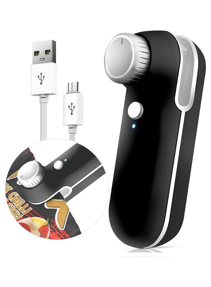 AROAQ Upgraded Mini Handheld Bag Sealer 2 in 1 Portable Heat Resealer for Quick Sealing of Plastic Bags and Food Storage - Image 1