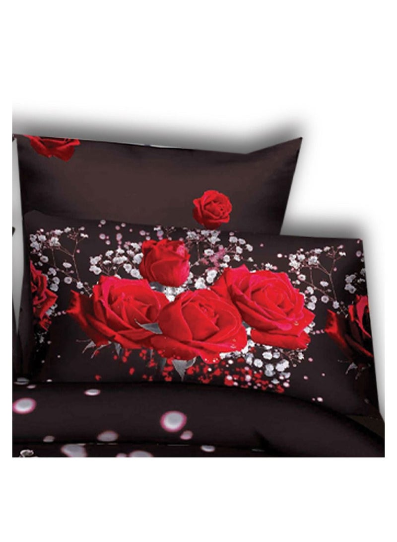 Family Bed Coverlet Set Satin cotton 3 pieces size 240 x 240 cm model 4012 from Family Bed  - Image 4