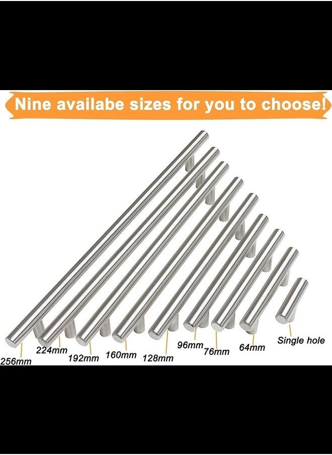 ABBASALI Hole Centers Stainless Steel Kitchen Cabinet Door Handles and Pulls Cabinet  - Image 3