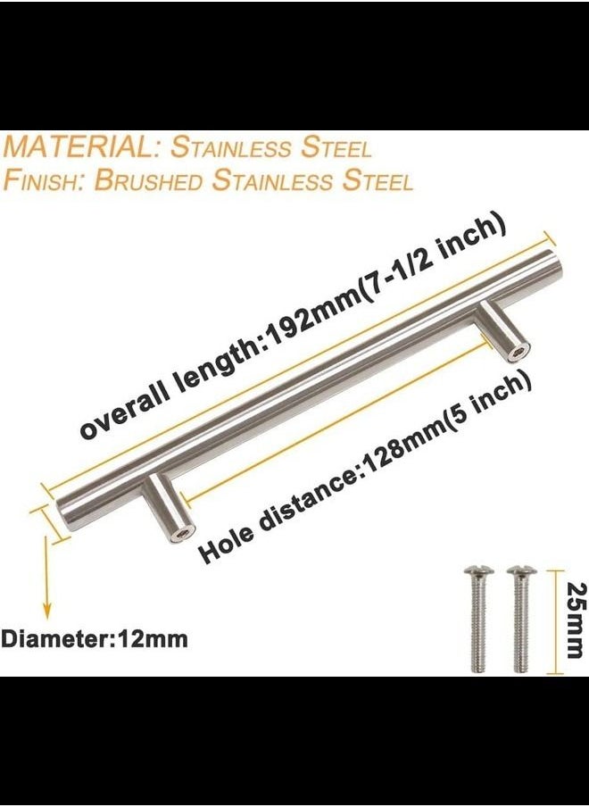 ABBASALI Hole Centers Stainless Steel Kitchen Cabinet Door Handles and Pulls Cabinet  - Image 2