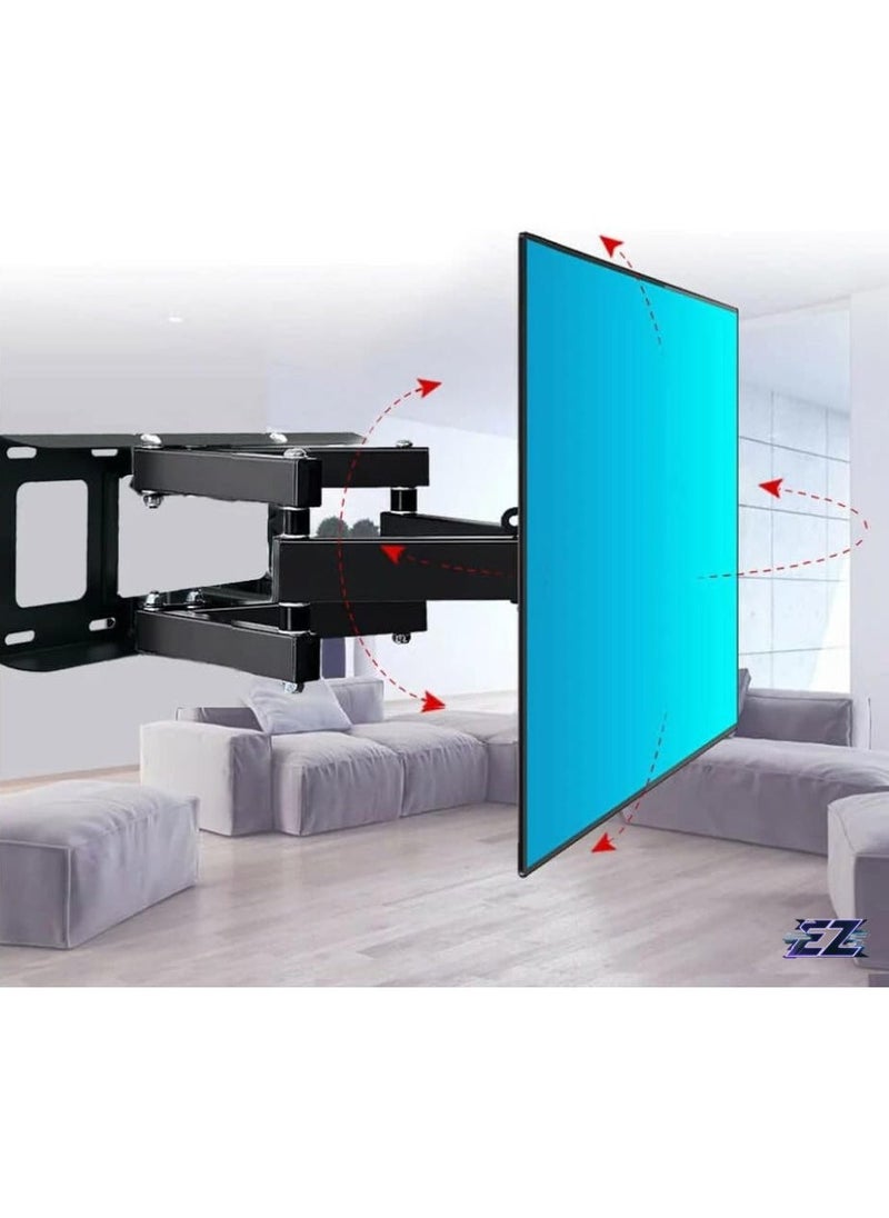 ELTRAZONE TV Stand/TV Wall Mount,Swivel and Tilt for Most 32-70Inch Flat Screen TV,Rugged TV Mount Articulating Dual Arms,Standard Load 66 Ibs - Image 1