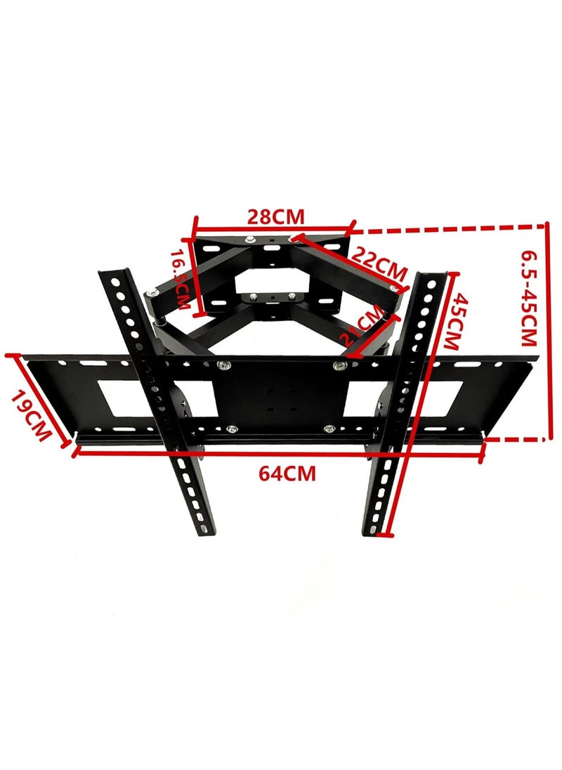 ELTRAZONE TV Stand/TV Wall Mount,Swivel and Tilt for Most 32-70Inch Flat Screen TV,Rugged TV Mount Articulating Dual Arms,Standard Load 66 Ibs - Image 3