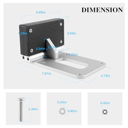 besttruck Universal Transom Trolling Motor Mount for Kayaks/Kayak Motor Mount, Universal Fit for Any Boat with A Flat Stern, For Electric Trolling Motors Only, Not for Outboard Engines of Any Size - Image 5