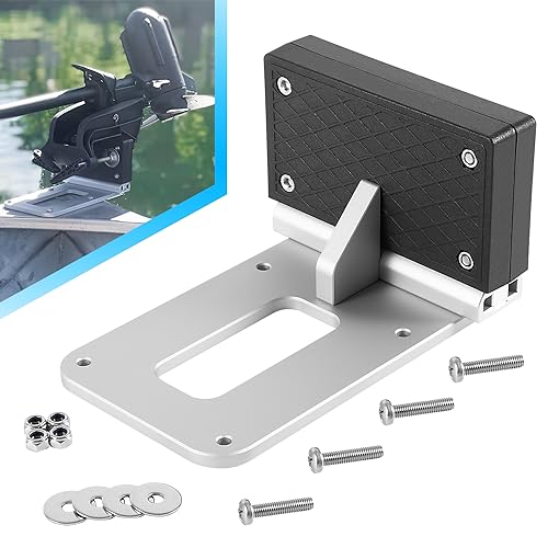 besttruck Universal Transom Trolling Motor Mount for Kayaks/Kayak Motor Mount, Universal Fit for Any Boat with A Flat Stern, For Electric Trolling Motors Only, Not for Outboard Engines of Any Size - Image 1