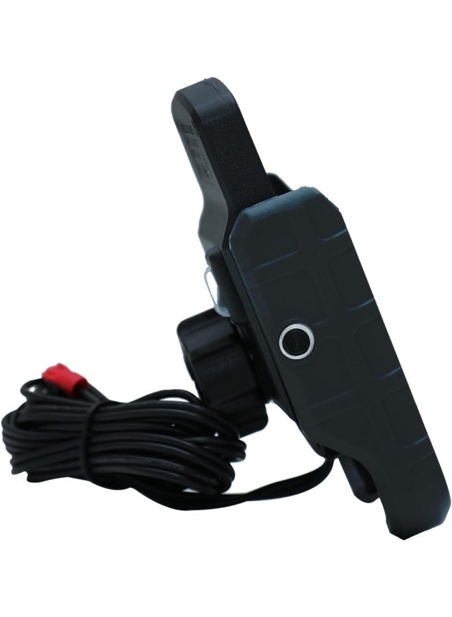 حامل هاتف للدراجات النارية مع شاحن لاسلكي - Image 3