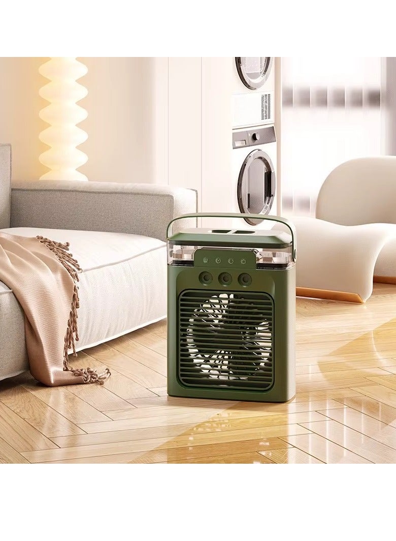 Personal Mini Air Conditioner Fan Water Mist Humidifier USB Portable Air Cooling Fan  - Image 1