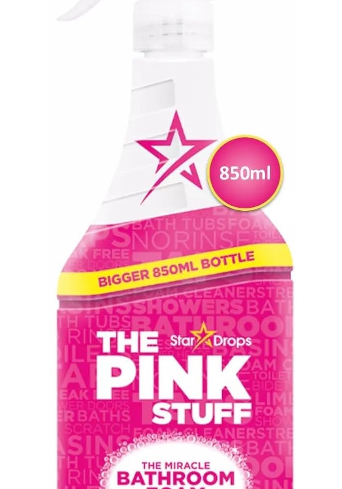 Stardrops The Pink Stuff Miracle Bathroom Foam Cleaner - 850ml