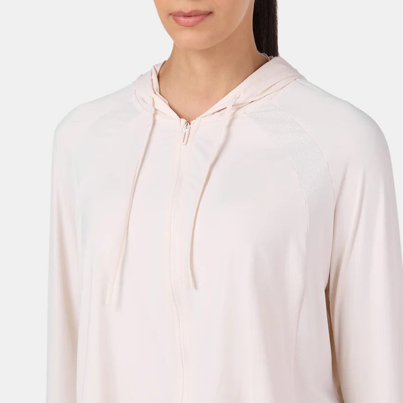 Sun and Sand Sports Beige Women's Track Jacket for Women | Best Price UAE