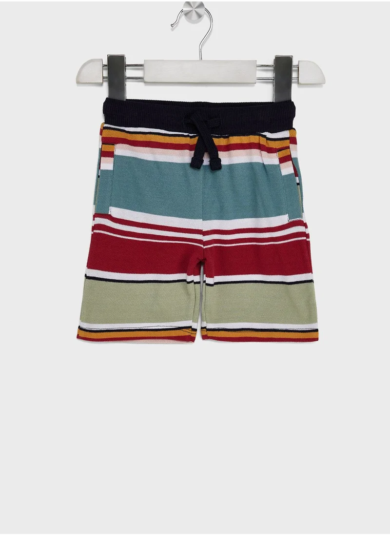 GUESS Kids Striped Shorts