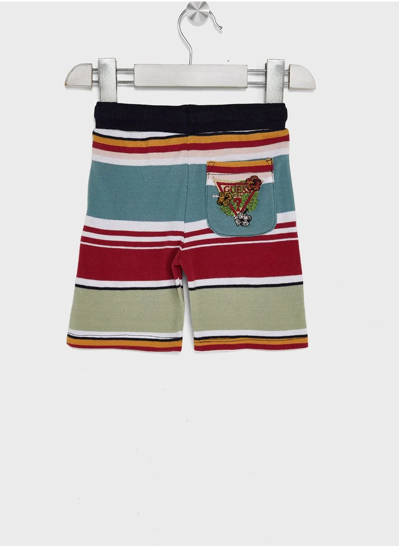 GUESS Kids Striped Shorts