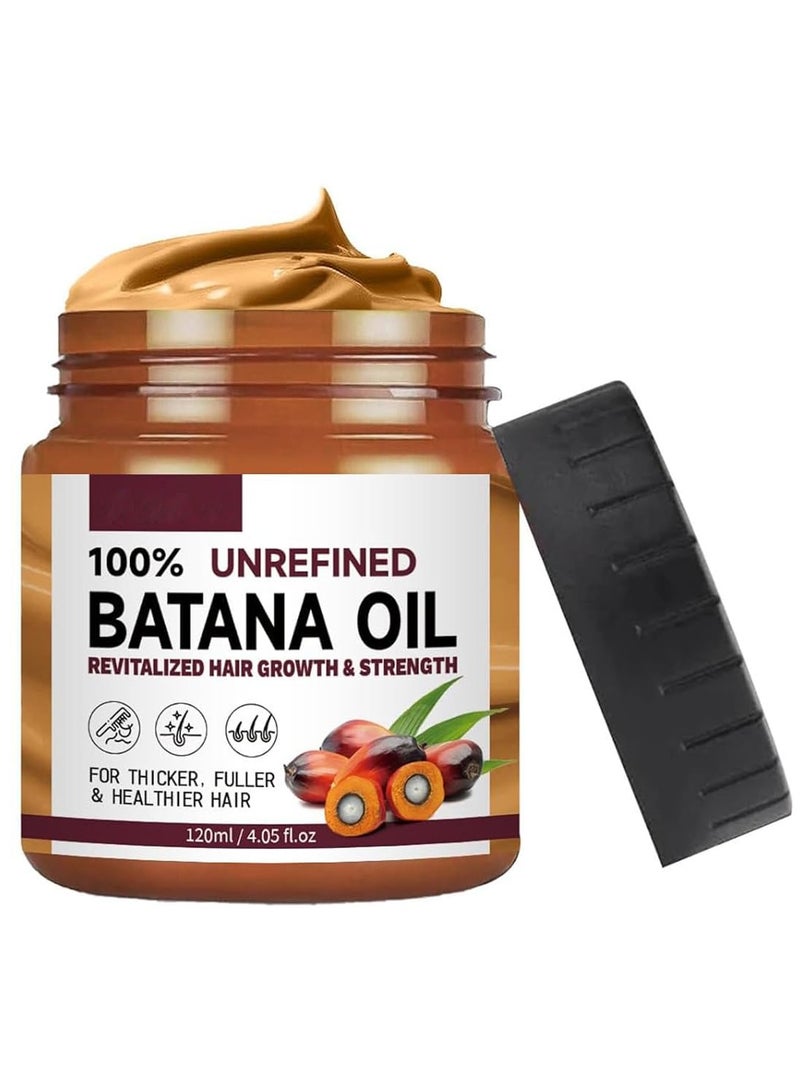 Batana Oil Hair Growth Cream, Batana Hair Cream, Thicker and Fuller Hair, Batana Oil for Hair Growth, Batana Improves Hair Shine - Image 1
