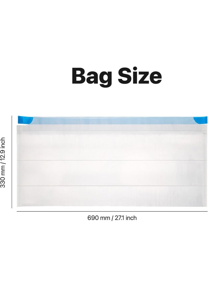 Neakasa - Neakasa⁺ M1 Open-Top Self-Cleaning Cat Litter Box Trash Bags. Replaced Waste Bags-2 Rolls (30 Bags) Cat Litter Waste Receptacles Bags for M1 Open-Top Self-Cleaning Cat Litter Box [10-14 Days Estimated Use For Each Bag] - Image 1